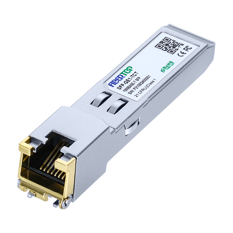 Juniper® SFP-1GE-T Compatible 1000BASE-T SFP Copper RJ-45 100m Transceiver Module